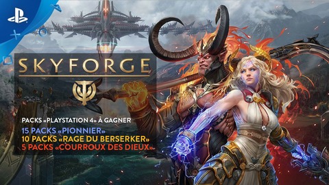 Skyforge - Skyforge sur PlayStation 4 : avez-vous gagné votre pack ?