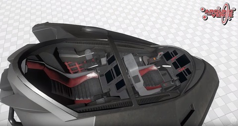 Cockpit biplaces de l'Avenger