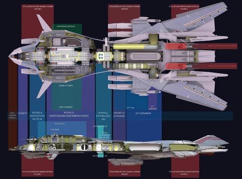 Star Citizen - Retaliator, le vaisseau de classe supérieure de Star Citizen en images conceptuelles