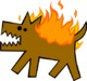 Logo de Burning Dog Media