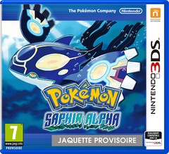 Jaquette Pokemon Saphir Alpha
