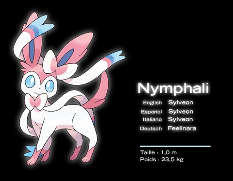 Pokémon - Nymphali se dévoile