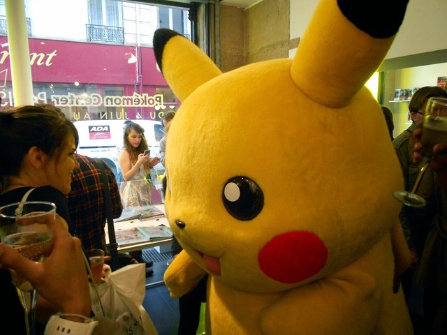 Vernissage Centre Pokémon Paris - Pikachu