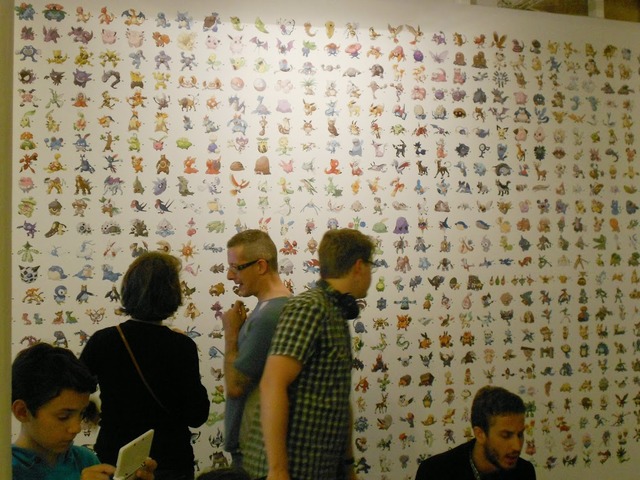 Vernissage Centre Pokémon Paris - Wall Pokemon