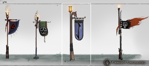 Artwork Bannières Viking