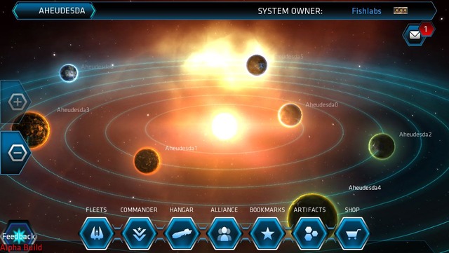 Capture d'écran Alpha - Star System