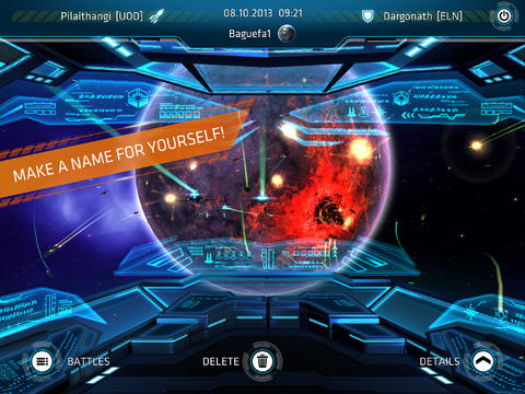 Capture d'écran de présentation de Galaxy on Fire - Alliances