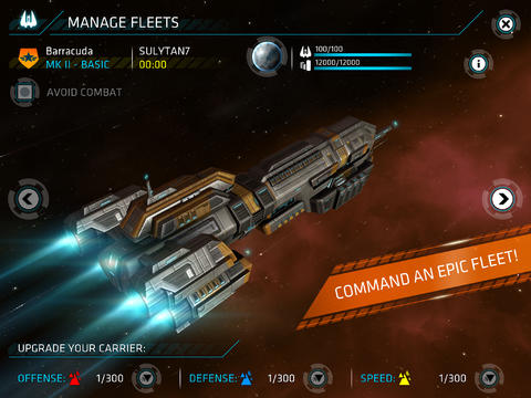 Capture d'écran de présentation de Galaxy on Fire - Alliances