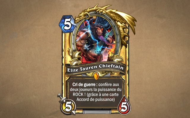 Carte Elite Tauren Chieftain