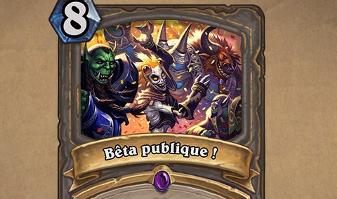 HearthStone - C'est parti pour la bêta ouverte francophone d'HearthStone