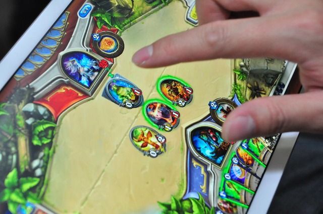 Version iPad d'Hearthstone - Heartstone