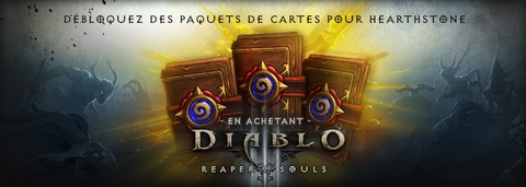 HearthStone - Débloquer des paquets de cartes sur HearthStone pour l'achat de Reaper of Souls