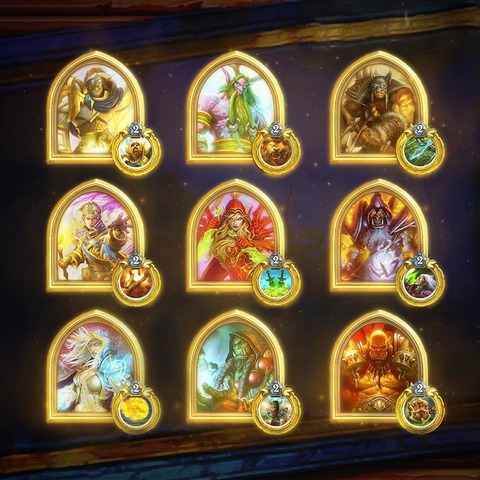 HearthStone - Les héros dorés d'HearthStone se dévoilent