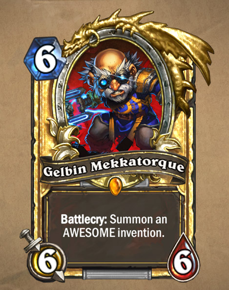 HearthStone - Gelbin Mekkatorque va bientôt s'éclipser avec la fin de la bêta d'HearthStone