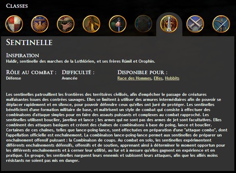 Le Seigneur des Anneaux Online - La sentinelle