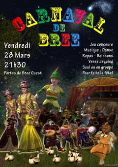 Venez fêter le Carnaval de Bree le 28 mars sur Estel