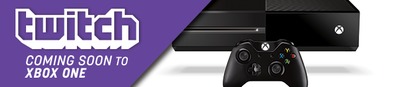 Annonce de Twitch sur la Xbox One