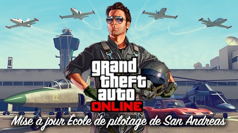 Grand Theft Auto Online - GTA Online propose une école de pilotage