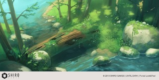 Image conceptuelle d'Until Dark - Forêt