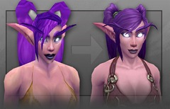 Les elfes de la nuit de World of Warcraft sous un nouveau jour