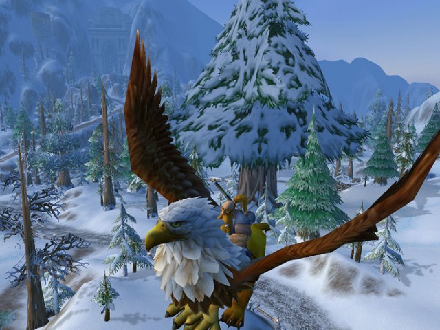 Un guerrier Nain chevauchant son griphon
