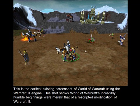 Première capture de World of Warcraft