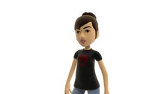 T-shirt Xbox Live féminin - WOW "Horde"