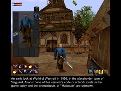 World of Warcraft en 1999 - cité de Valguard
