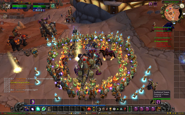 Prepared et ses 36 comptes de World of Warcraft