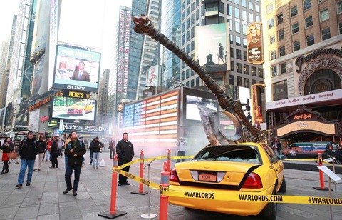 Warlords of Draenor - Intrusion frappante des Seigneurs de Guerre dans Times Square