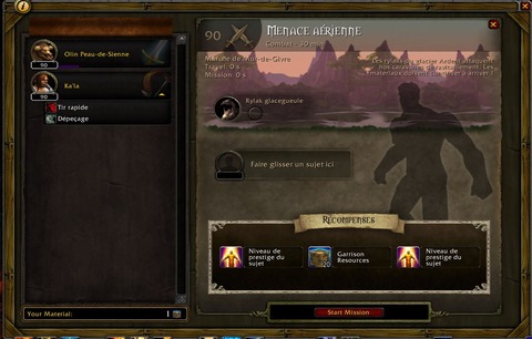 Warlords of Draenor - Alpha Warlords of Draenor: missions du fief et quêtes bonus