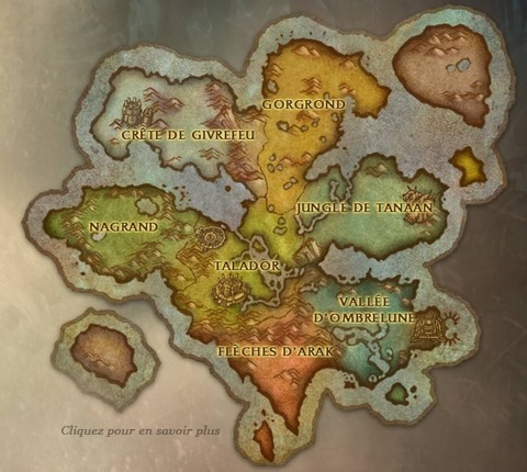 Warlords of Draenor - Le nouveau continent et le fief