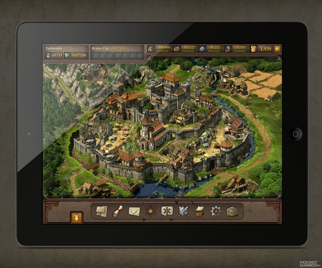Capture d'écran de Tribal Wars 2 sur iPad