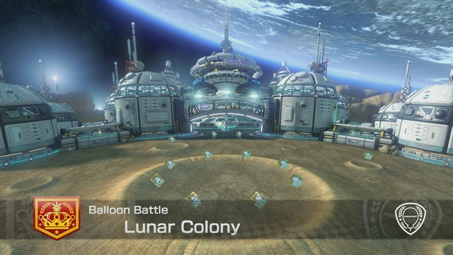 Mario Kart 8 Deluxe Lunar Colony