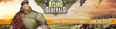 2000 invitations au bêta-test de Rising Generals