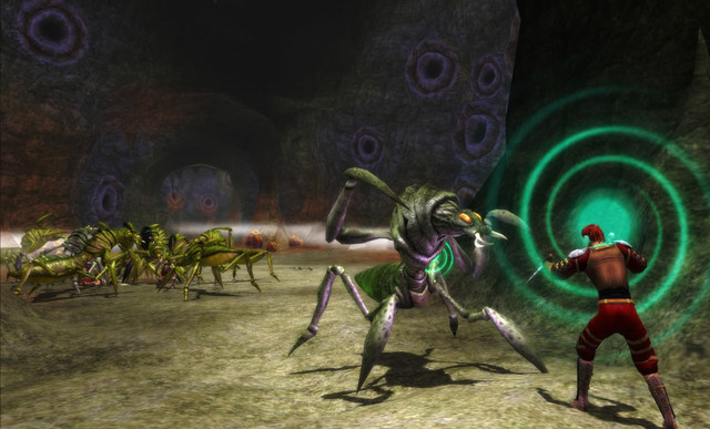 Une escouade au garde-à-vous