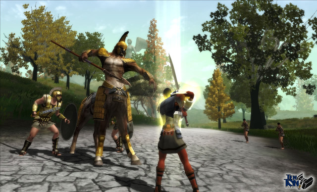 Une escouade au garde-à-vous