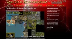 Les maps interactives de Deos Romanorum