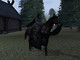 Un helhaxa présente à Mularn sa licorne des ténèbres