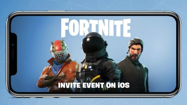 fortnite battle royale arrive sur ios et android en cross play avec pc mac et ps4 - fortnite ps4 jouer contre pc