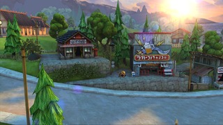 Capture d'écran d'une ville dans Moonrise