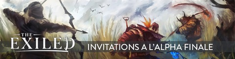 1000 invitations à l'alpha finale de The Exiled