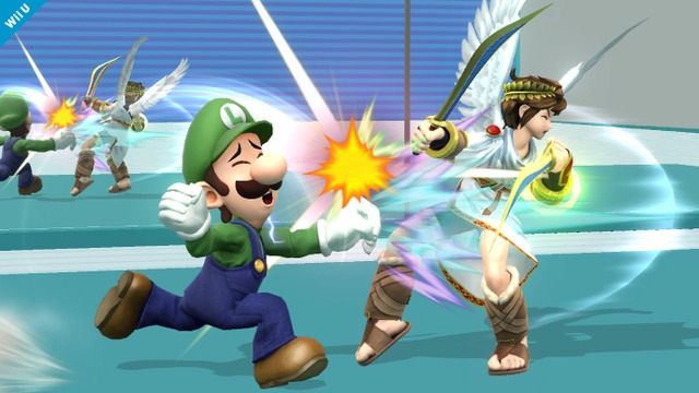 Luigi vs Pit