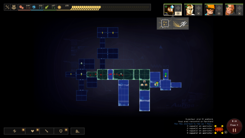 La mini-map vous permet de vous repérer facilement dans le labyrinthe de ces couloirs sombres et d'élaborer vos plans.