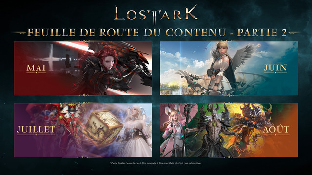 Feuille de route estivale de Lost Ark (2023)