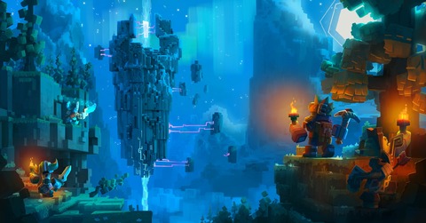 SkySaga - SkySaga: Infinite Isles : exploration, combat et créativité en voxel