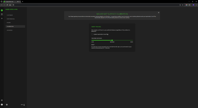 Viper V4 Pro - - Calibration