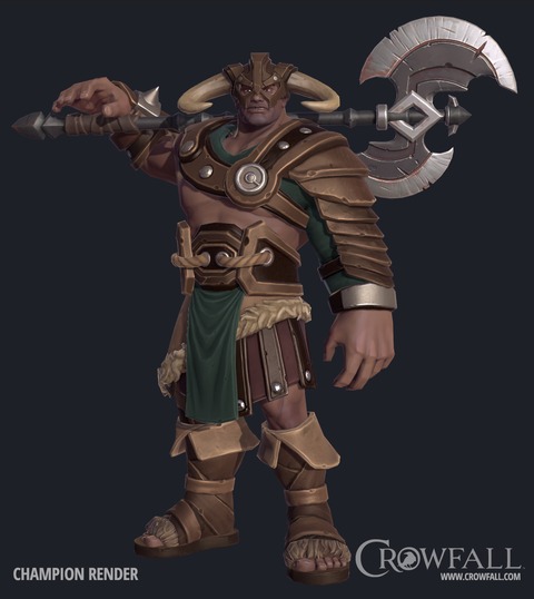 Crowfall - Premier apercu : les pouvoirs du Champion de Crowfall et son interface