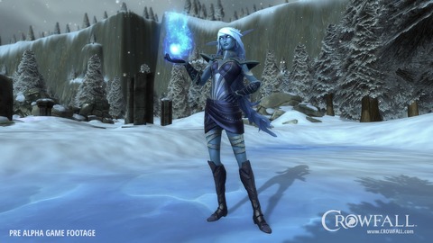 Crowfall - Dernière danse avec l'Elfe Frostweaver de Crowfall