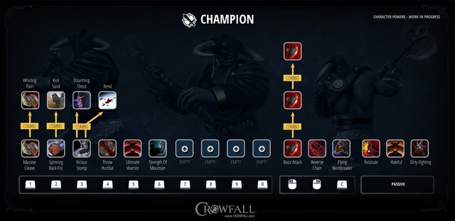 Champion : combos